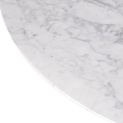 Mesa Saarinen Tulipa Jantar Redonda 150cm Carrara Venatino