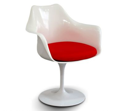 Cadeira Saarinen Fibra de Vidro com Braço