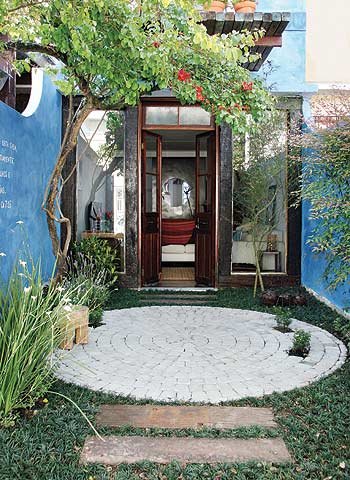 Varanda decorada