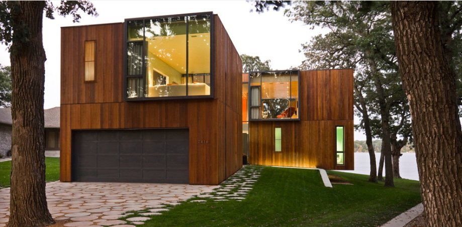 Projeto de arquitetura e design moderno