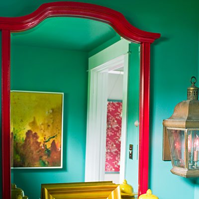 Quarto turquesa