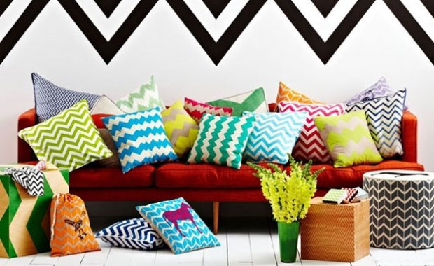 Ambiente com chevron