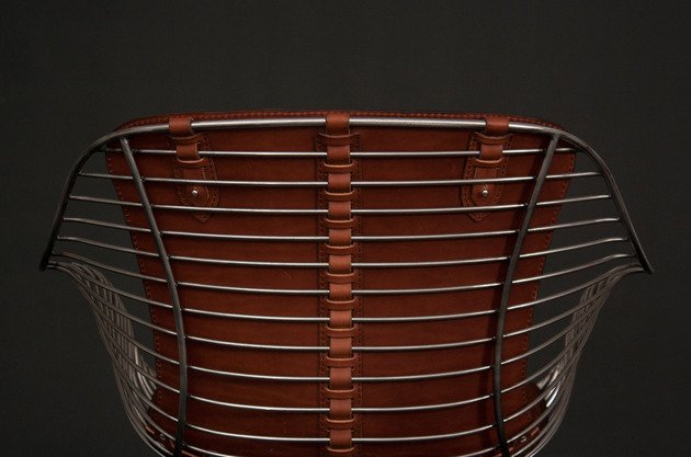 Detalhes da poltrona