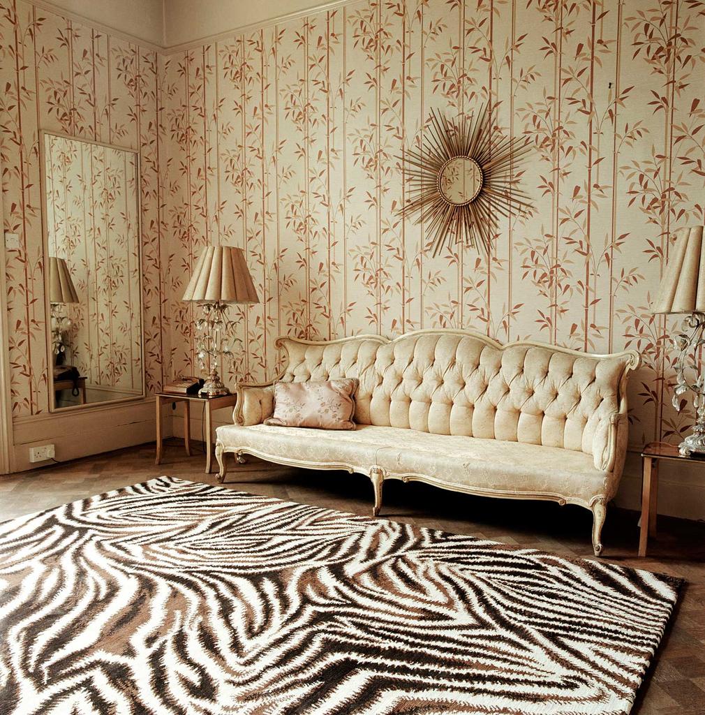 Tapete com estampa animal print