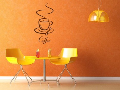 Laranja e amarelo na decoração