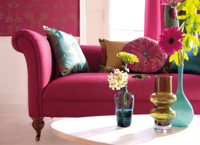 Cores fortes na decoração