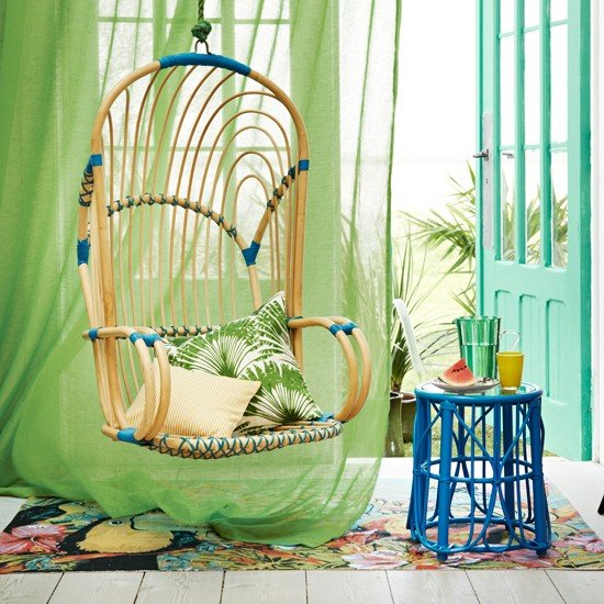 Cores tropicais na decoração