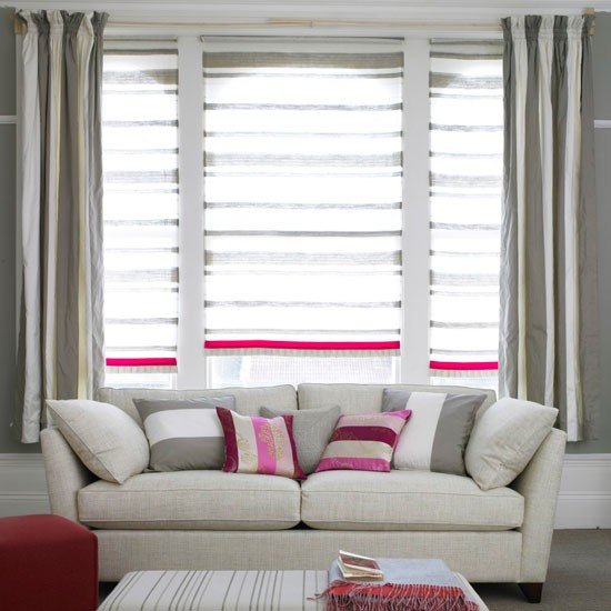 Cortinas na sala