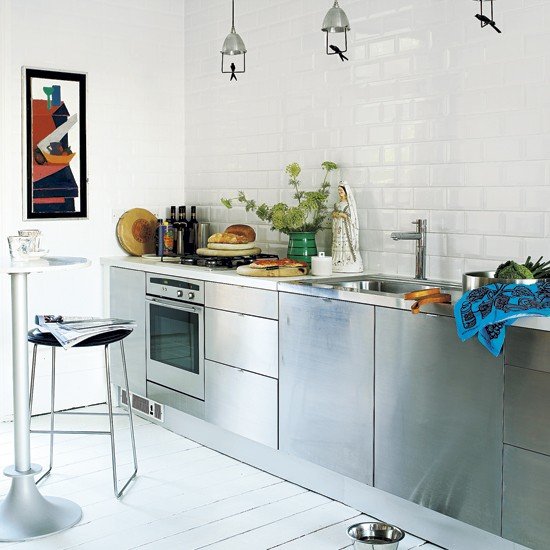 Cozinha decorada com charme