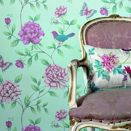 Ambiente com decoração romântica