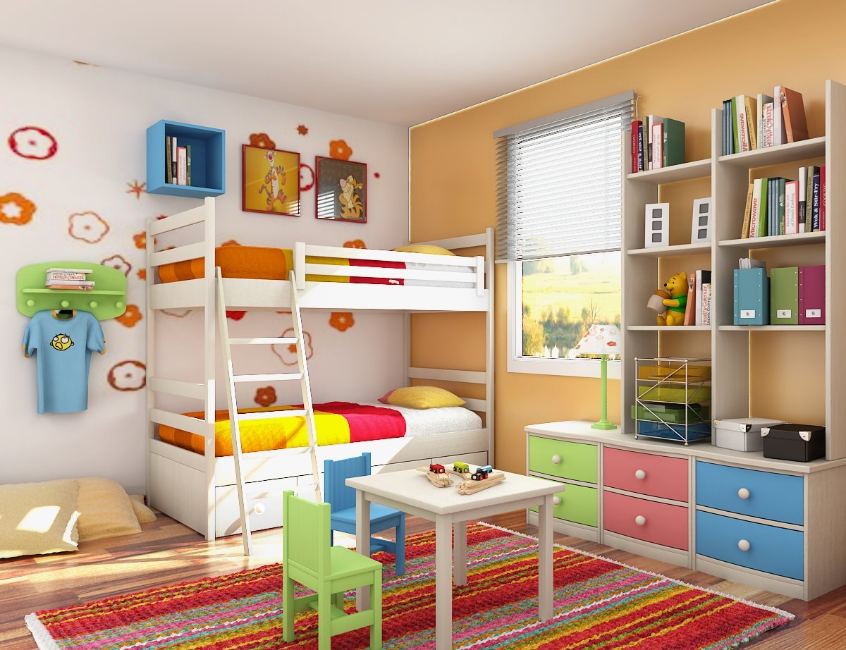 Mais uma ideia de quarto infantil