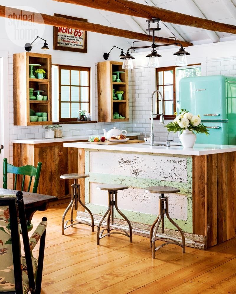 Cozinha rústica com estilo