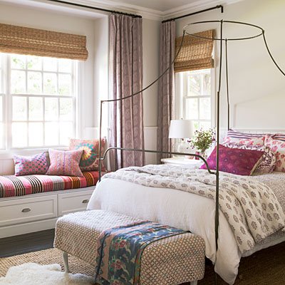 Estampas e padrões no quarto