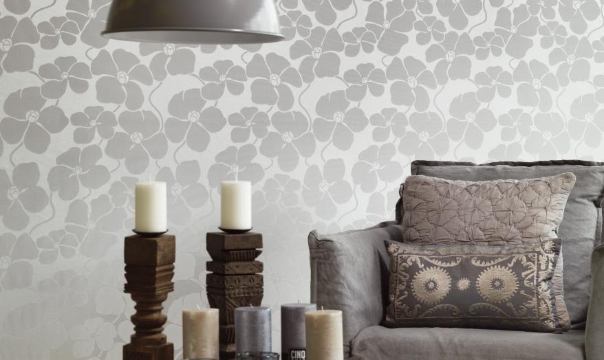 Papel de parede floral