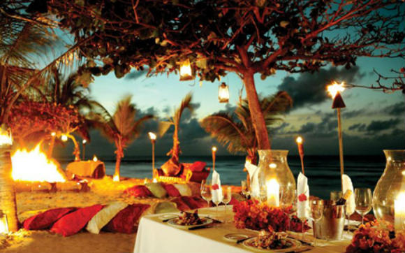 Velas em garrafas