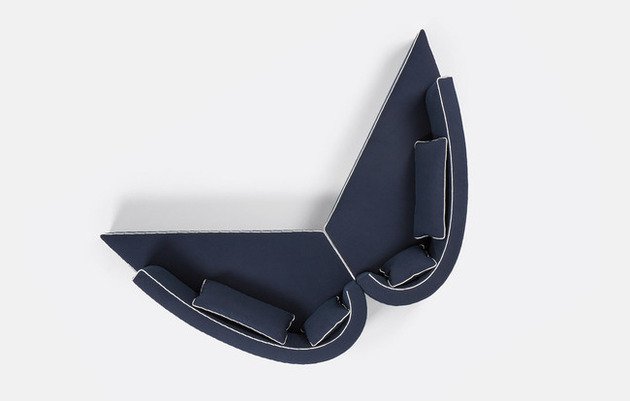 Jo Sofa em forma de asas