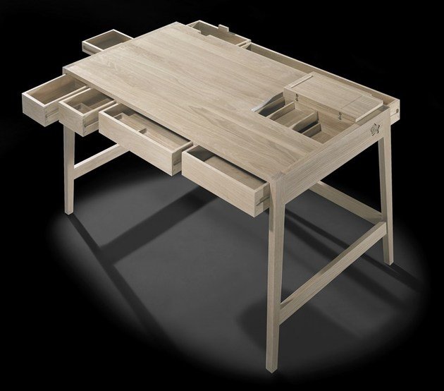 Mesa BS01 de carvalho
