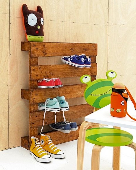 Pallet no quarto das crianças
