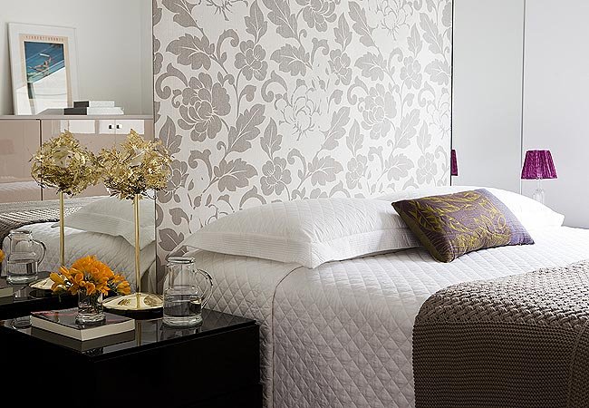Papel de parede estampado