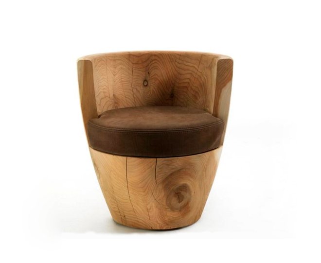 Design da poltrona Coffee