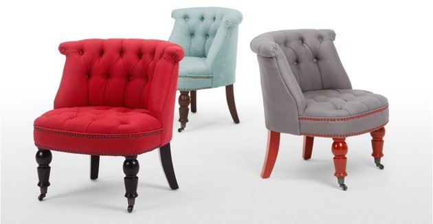 Poltronas da coleção Boudoir