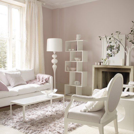 Ambiente aconchegante em tons pastel